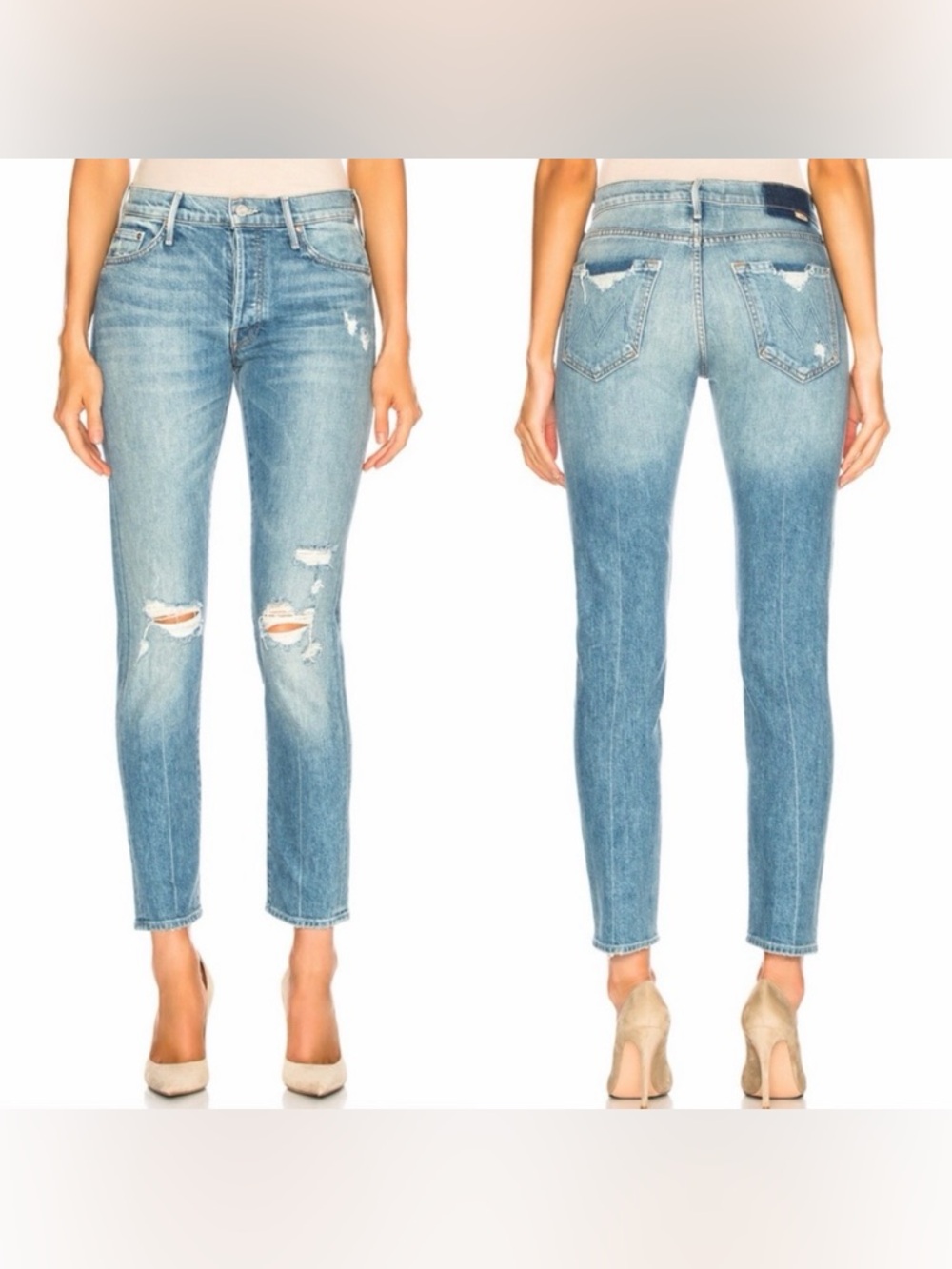 Mother‎ Superior The Stinger Flood Slim Straight Jeans